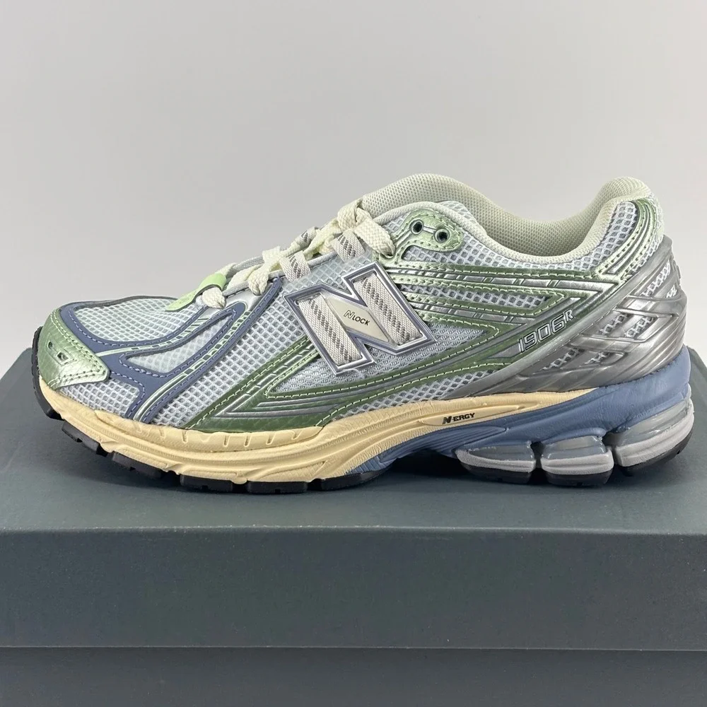 New Balance 1906R Mens 5 Womens 6.5 Blue Green Mesh Metallic U1906RNE Running